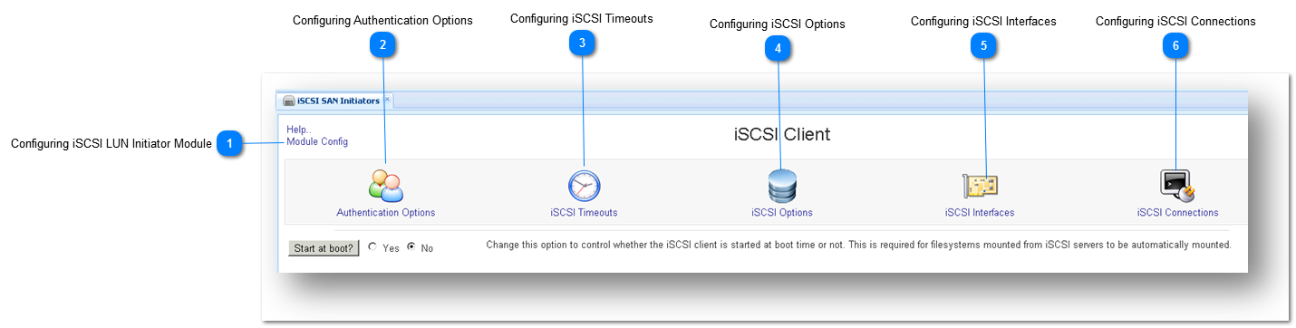 Configuring iSCSI LUN Initiators