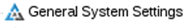 8. General System Settings