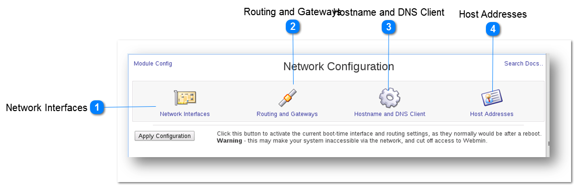 Configuring Network Settings