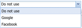 1. Select Dual Authentication
